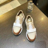Burberry shoes Style 058 - front view, statement logo accent