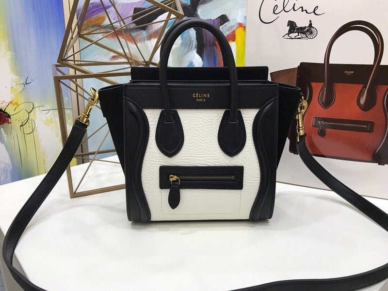 Side profile of chic modern women's handbag – women's luxury handbag