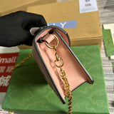 Close-up detail of graceful bag design