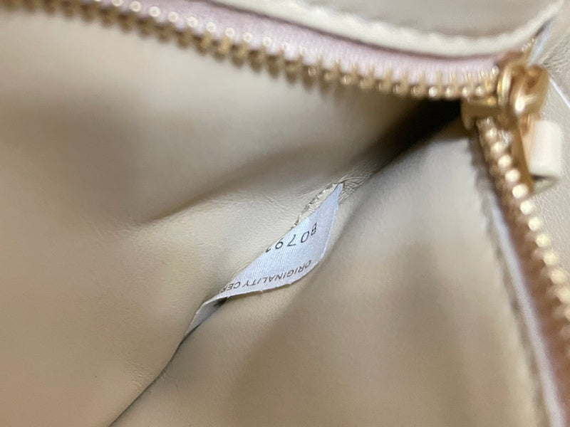 Structured Faux Leather Handbag - Polished Finish | Women's Statement Accessory #1614 - hardware and detail close-up (image 5) of designer-inspired handbag