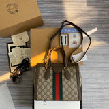 Front view of signature refined women's handbag – women's everyday handbag
