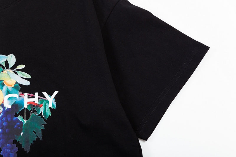 Front view of Givenchy luxury clothing with monogram-inspired silhouette
