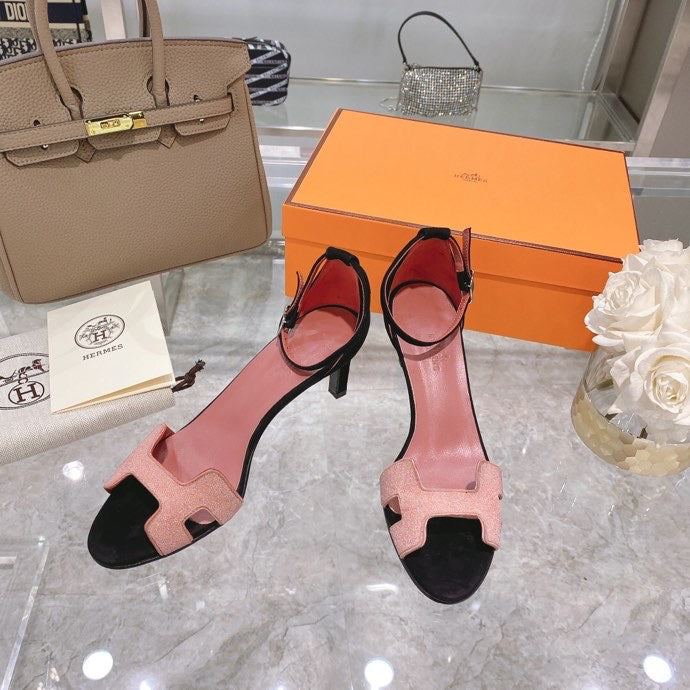 Hermès White Chunky Platform Sneakers - Studio Shot