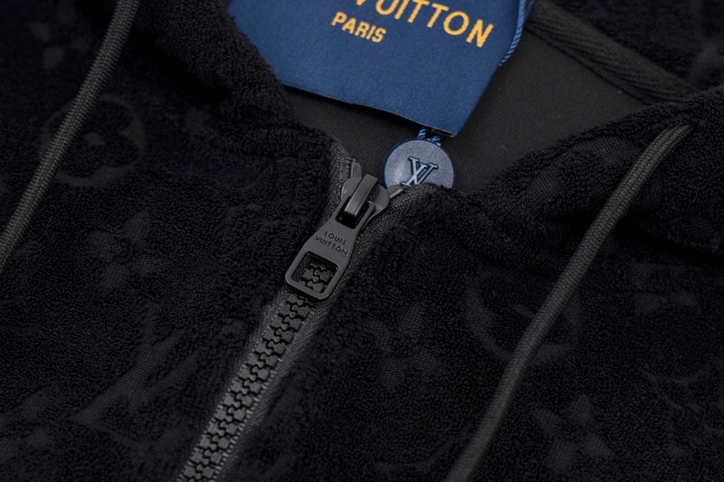 Full styled look of Louis Vuitton luxury clothing with everyday silhouette