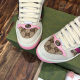 Gucci clean off-white luxury sneakers view 7 chunky sole construction