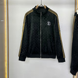Side profile of Louis Vuitton luxury clothing with streetwear-inspired cut
