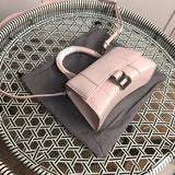 Back view of refined elevated women's handbag – women's premium purse