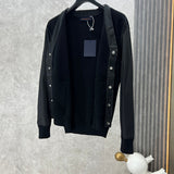 Side profile of Louis Vuitton luxury clothing with runway-inspired design