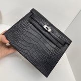  Streamlined tote bag carried on shoulder 16