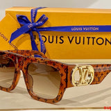Lifestyle view of Louis Vuitton unisex sunglasses