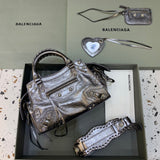 Modern Faux Leather Handbag - Premium Craftsmanship Detailing | Women's Premium Handbag #338 - front view (image 1) of designer-inspired handbag