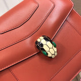 Chic Vegan Leather Handbag - Modern Structured Build | Women's Statement Accessory #1758 - back view (image 4) of designer-inspired handbag