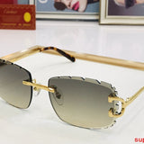 Full view of Cartier unisex sunglasses
