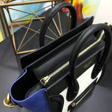 Handle and strap detail of chic structured women's handbag – women's designer-style accessory