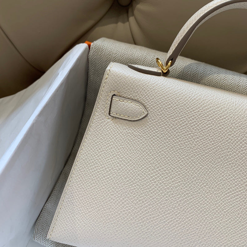 Interior view of elegant premium bag