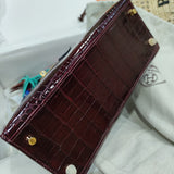 Close-up detail of graceful bag design