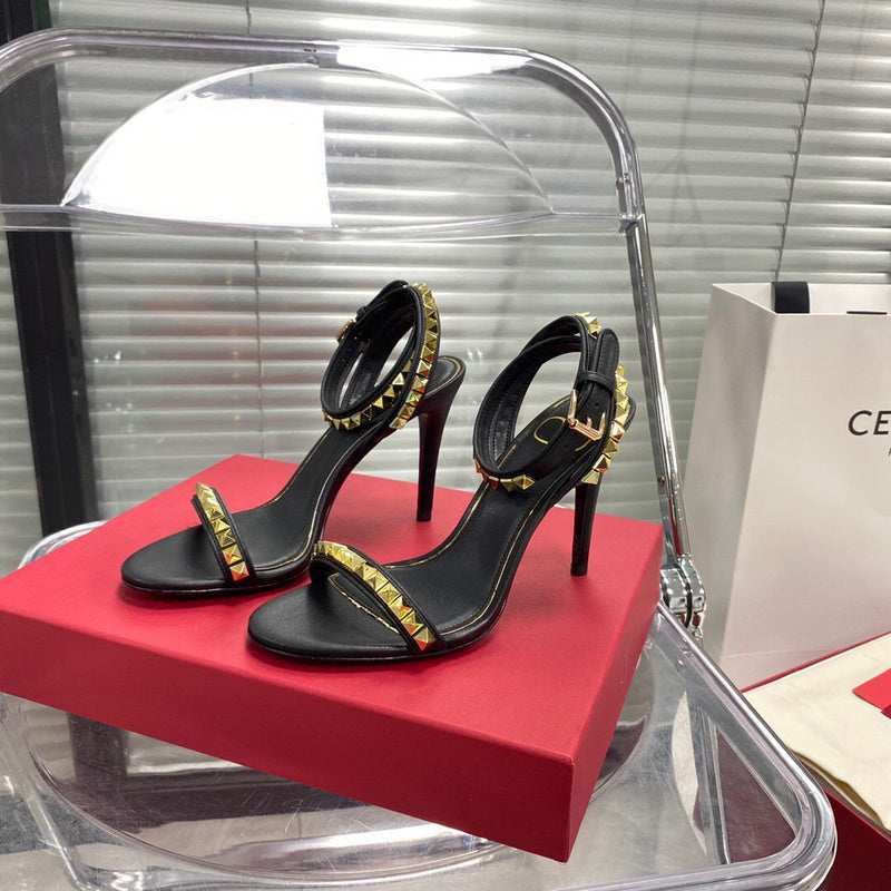 Valentino Garavani luxury shoes detail shot