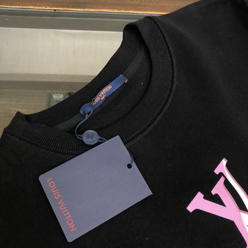 Full styled look of Louis Vuitton luxury clothing with tailored silhouette