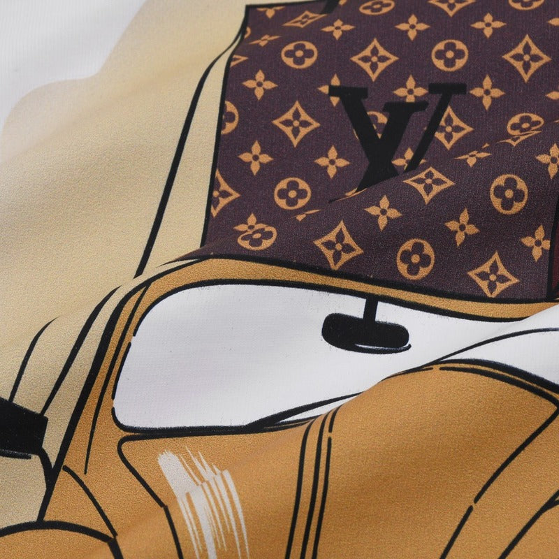 Back view of Louis Vuitton cotton t-shirt with contemporary cut