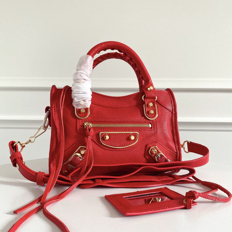 Zivas Charm Elevated Essentials Statement Handbag (Signature Shape & Finish) – Lifestyle Shot
