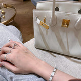  smart crossbody bag detail view showing craftsmanship