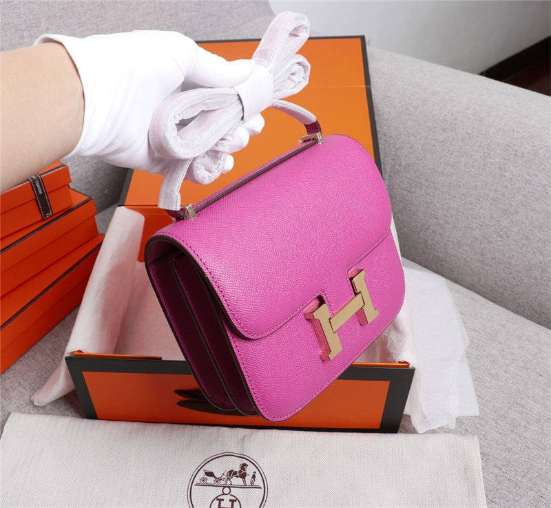 Interior view of polished premium bag