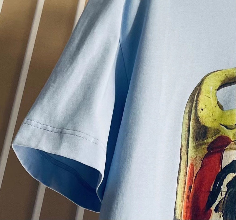 Flat lay presentation of Givenchy luxury clothing with logo-detail design