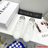 Givenchy Beige Loafer Flats - Side Profile View