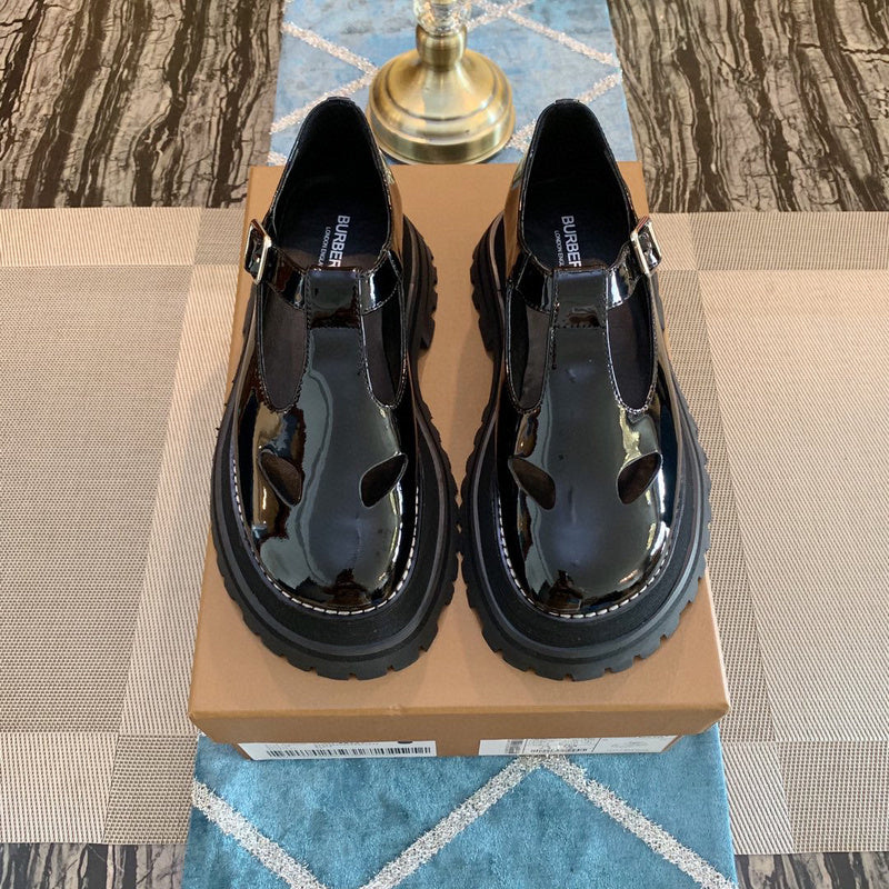 Elegant Faux Leather Shoes - Statement Everyday Style | Women's Premium Footwear #1537 - profile view (image 12) of designer-inspired shoes