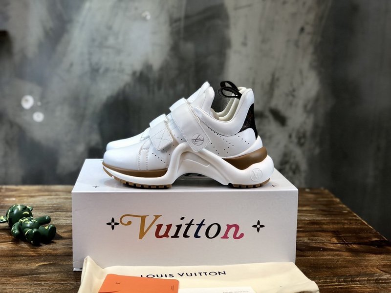 Louis Vuitton designer shoes full view