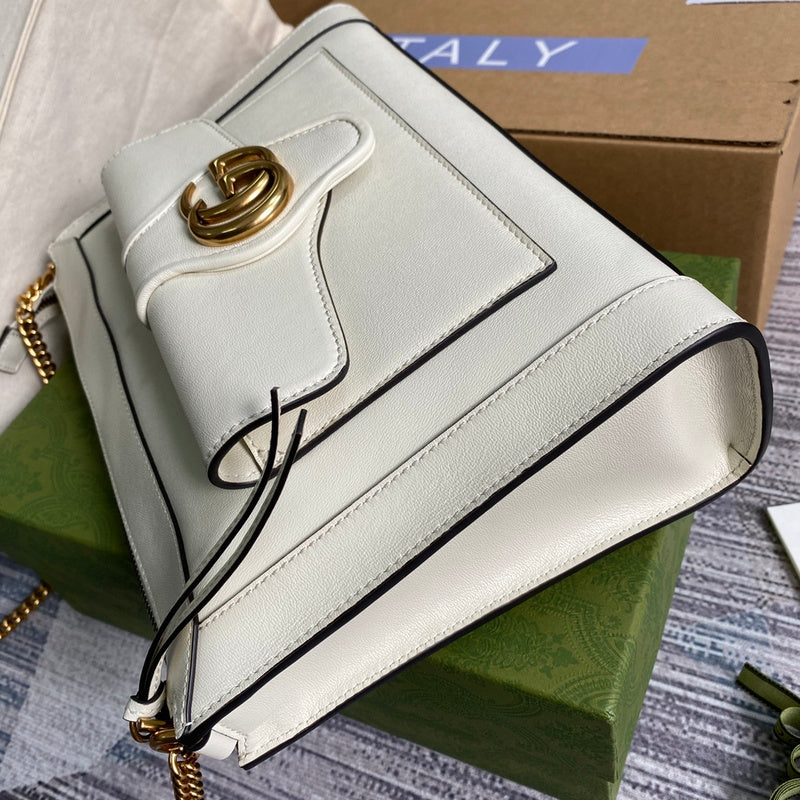 Top view of structured polished women's handbag – women's everyday handbag