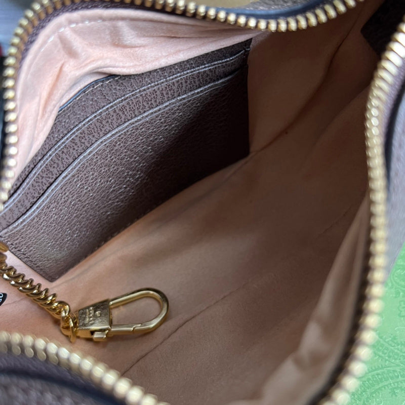 Side profile of elevated structured women's handbag – women's premium purse