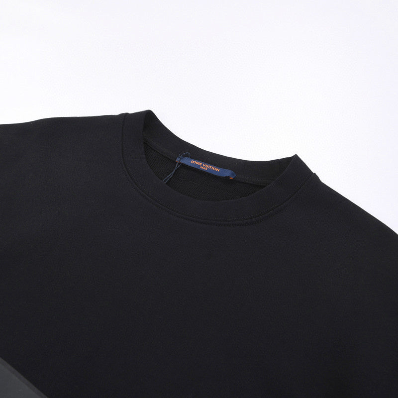 Back view of Louis Vuitton luxury clothing with contemporary cut