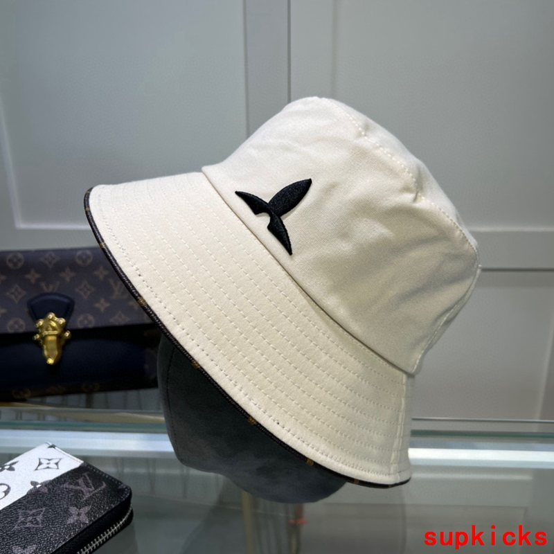 Close-up detail view of Louis Vuitton unisex cap