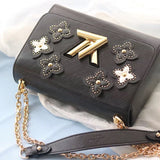 Back view of everyday-luxe refined women's handbag – women's designer-style accessory