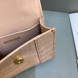Classic Faux Leather Handbag - Polished Finish | Women's Luxury Handbag #491 - texture close-up (image 9) of designer-inspired handbag
