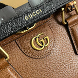 Back view of signature classic women's handbag – women's premium purse