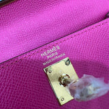 Close-up detail of timeless bag design