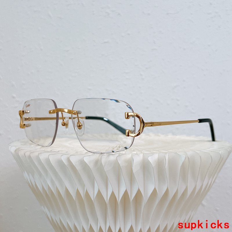 Side view of Cartier unisex sunglasses