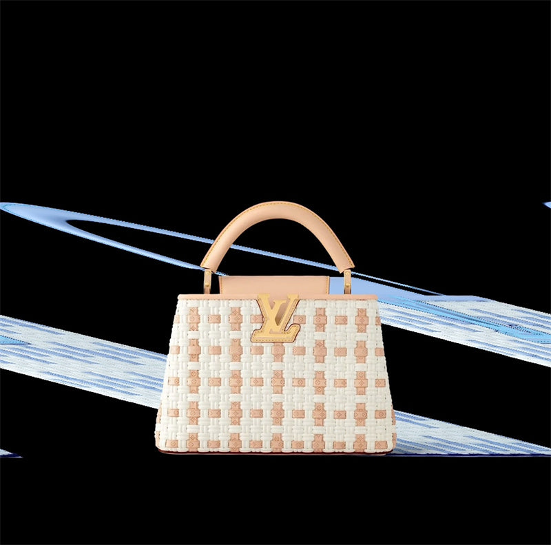  Signature carryall bag carried on shoulder