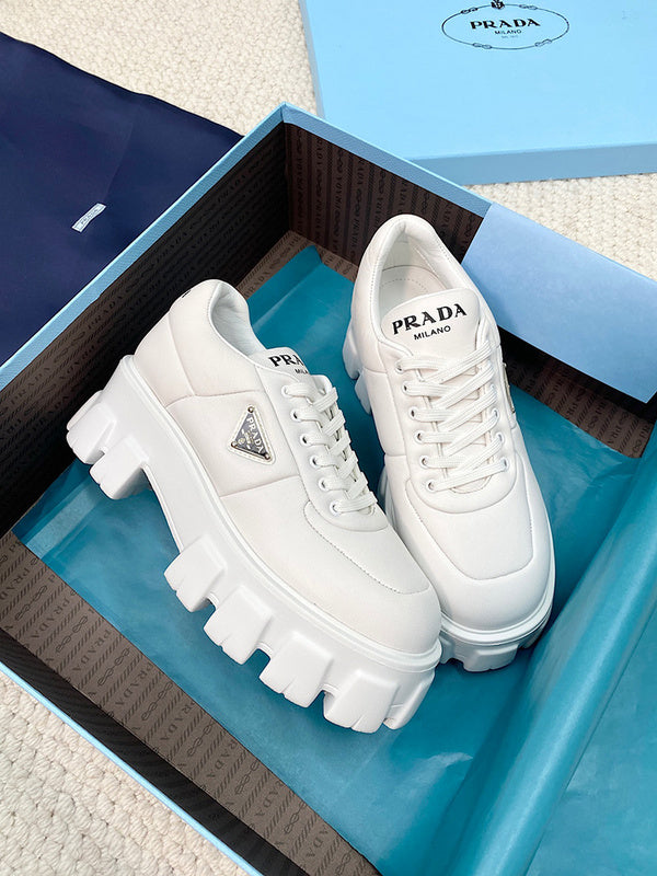 Prada luxury shoes side view — premium authentic designer style
