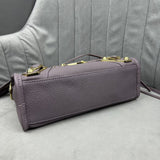 Zivas Charm Classic Sensibility Statement Handbag (Signature Shape & Finish) – Full Silhouette