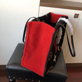 Side profile of refined everyday-luxe women's handbag – women's everyday handbag