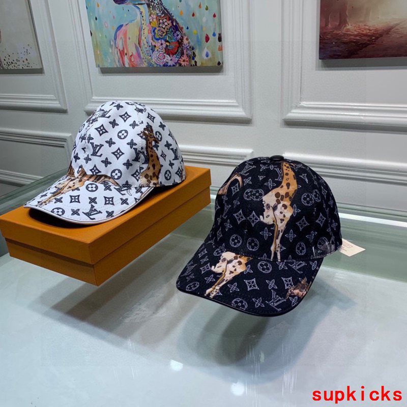 Close-up detail view of Louis Vuitton unisex cap
