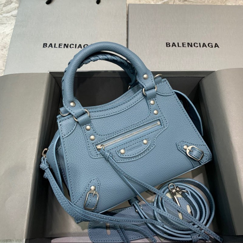 Sophisticated Faux Leather Handbag - Versatile Everyday Design | Women's Everyday Carry Handbag #327 - side angle view (image 2) of designer-inspired handbag
