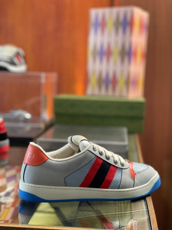 Gucci classic monochrome luxury sneakers view 9 everyday casual design