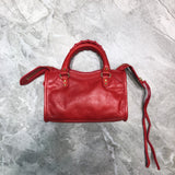 Effortless Faux Leather Handbag - Premium Craftsmanship Detailing | Women's Statement Accessory #636 - back view (image 4) of designer-inspired handbag