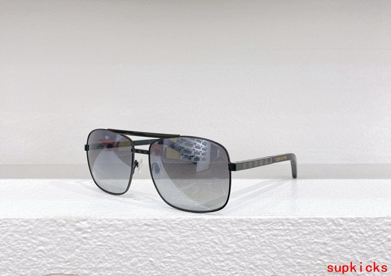 Side view of Louis Vuitton unisex sunglasses