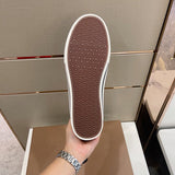 Elegant Vegan Leather Shoes - Signature Finish | Women's Everyday Fashion Shoes #1325 - side angle view (image 2) of designer-inspired shoes