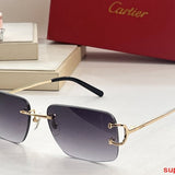 Lifestyle view of Cartier unisex sunglasses